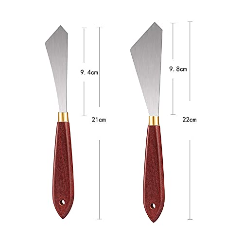 Stainless Steel Palette Knives for Oil and Acrylic