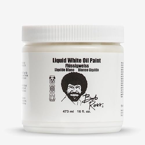 BOB Ross Liquid White 500ML - Art Supplies