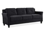 Harrington Black Sofa by Lifestyle Solutions