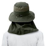 3-Pack Men's Fishing Hats with Sun Protection Flap