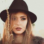 DRESHOW Women's Boho Wide Brim Fedora Hat