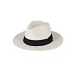 Wide Brim Straw Panama Hat for Summer