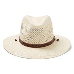Stetson Airway Vented Panama Straw Hat - Medium