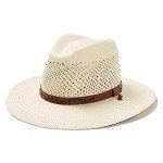 Stetson Airway Vented Panama Straw Hat - Medium