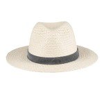 Levi's Lightweight Black Straw Fedora Hat for Men