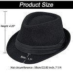 Classic Fedora Hat for Men and Women