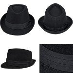 Classic Fedora Hat for Men and Women