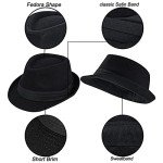 Classic Fedora Hat for Men and Women