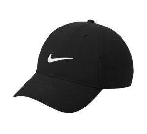 Nike Adjustable Black Golf Cap for Men
