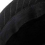 Classic Unisex Manhattan Gangster Fedora Hat - Black