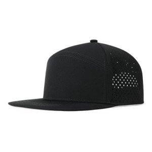 Feinion Men’s Adjustable Flat Brim Snapback Cap