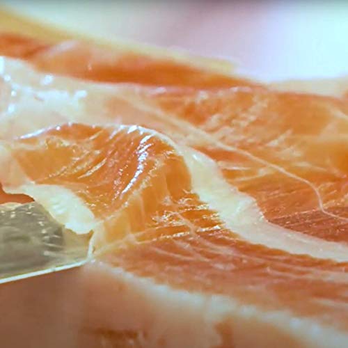 Iberian Serrano Ham with Stand and Knife