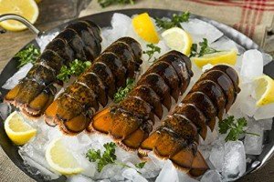 10 Pack Frozen Maine Lobster Tails, 5-6 oz