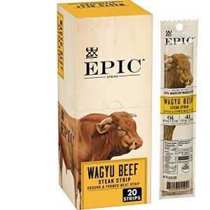 Wagyu Beef Steak Strips, Grass-Fed, 20 ct