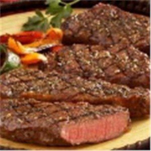 10 Elk Strip Loin Steaks - 8oz Each