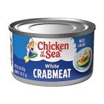 Wild Caught White Crab Meat, 12 Cans