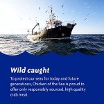 Wild Caught White Crab Meat, 12 Cans