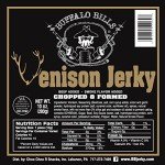 Buffalo Bills Venison Jerky Strips - 10oz Pack
