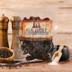 Black Peppered Elk Jerky - 8oz Gourmet Treat