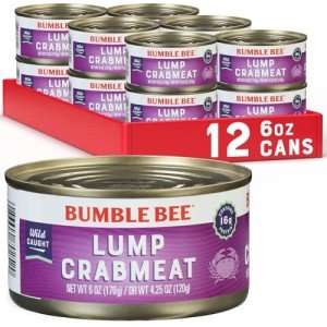 Bumble Bee Lump Crab Meat, 12 Cans, 6 oz