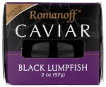 Romanoff Black Lumpfish Caviar, 2 Oz (Set of 3)