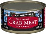 Crown Prince White Crab Meat, 6oz Cans (12-Pack)