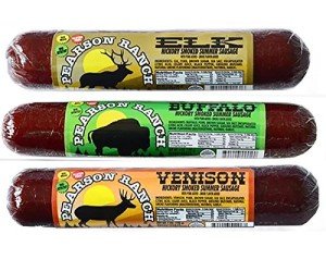 Gourmet Game Meat Summer Sausage Variety Pack