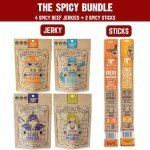 Righteous Felon Gourmet Beef Jerky Variety Pack