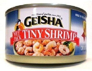 Geisha Wild Caught Tiny Shrimp - 4 Cans