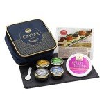 Gourmet Caviar Gift Set with Serving Spoon & Blinis