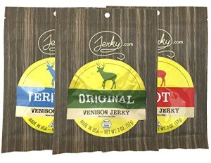 Exotic Venison Jerky Sampler - High-Protein Snacks