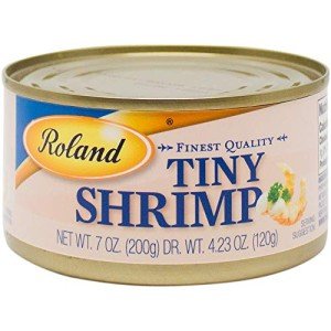 Roland Shrimp Snack Pack, 7 Ounce - Set of 6