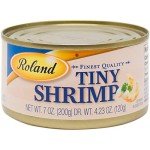 Roland Shrimp Snack Pack, 7 Ounce - Set of 6