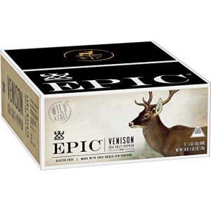 Epic Provisions Venison Sea Salt & Pepper Bars