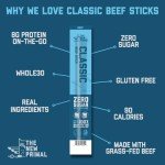 New Primal Classic Beef Meat Stick - Paleo Keto Snacks