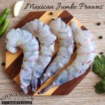 Jumbo Mexican White Prawns – 5 Pound Bag