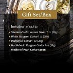 Classic Caviar Gift Box with Serving Spoon