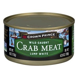 Crown Prince Lump White Crab Meat, 12 Cans