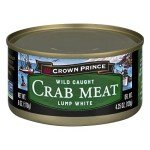 Crown Prince Lump White Crab Meat, 12 Cans