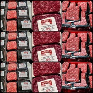 Marble 57° Wagyu Ground Steak - 5 Pounds