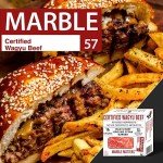 Marble 57° Wagyu Ground Steak - 5 Pounds