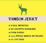 Venison Jerky 3-Pack - All-Natural High Protein