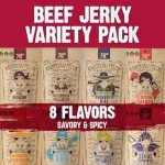Righteous Felon All-Natural Beef Jerky Variety Pack
