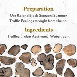 Roland Foods Black Scorzoni Truffle Peelings, 7oz