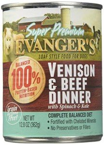Evanger's Limited Ingredient Venison & Beef Dog Food 13 Oz