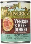 Evanger's Limited Ingredient Venison & Beef Dog Food 13 Oz