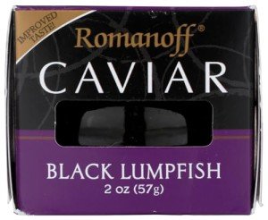 Lumpfish Black Caviar by Romanoff