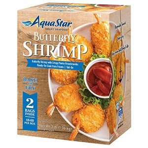 Gourmet Aqua Star Breaded Butterfly Shrimp (3 lbs)