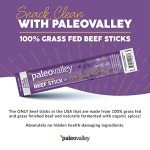 Grass-Fed Garlic Summer Sausage Beef Sticks