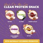 Grass-Fed Garlic Summer Sausage Beef Sticks